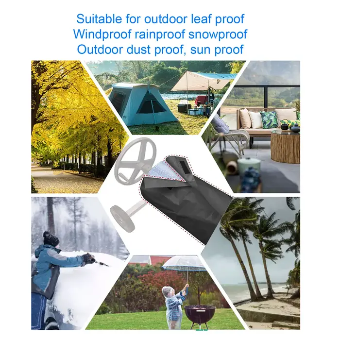 Couverture de protection de bobine solaire de piscine d'été tissu Oxford