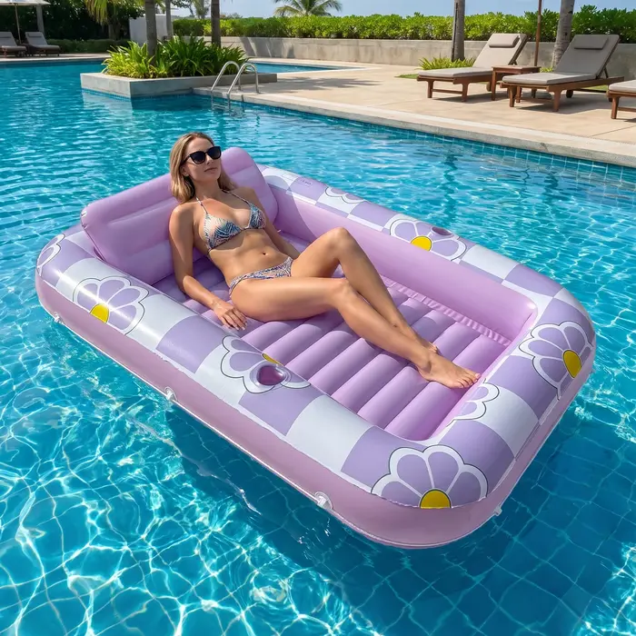 Transat flottant pour piscine