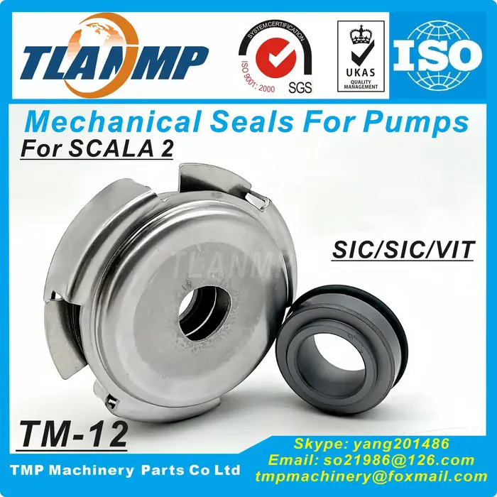 TM-12 TLANMP Garniture mécanique pour pompes 12mm GRF SCA-LA 2 (PN :99016024)