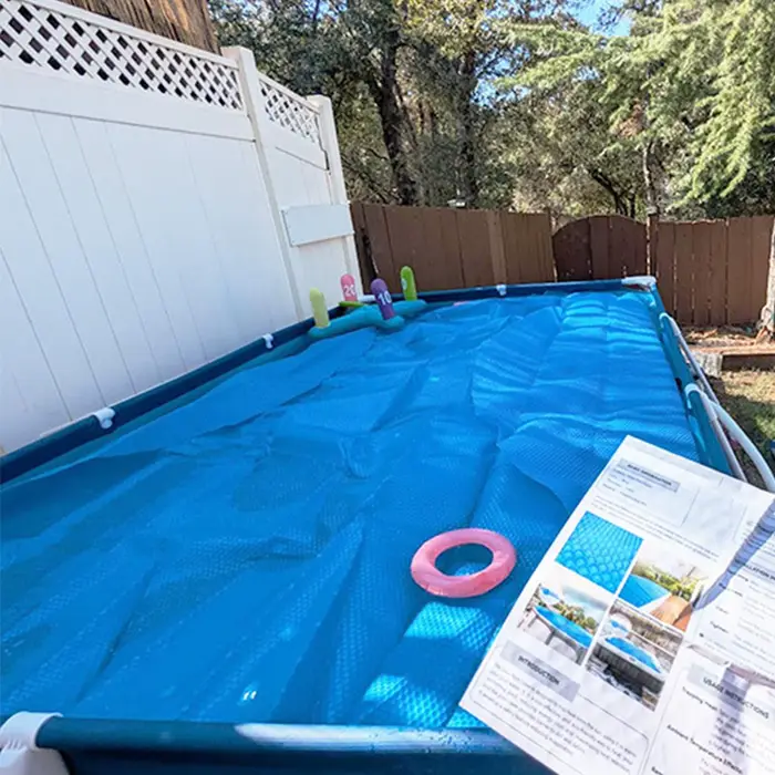Couverture de piscine ronde pour piscine hors sol