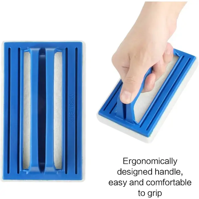 Brosse éponge de nettoyage pour murs de piscine