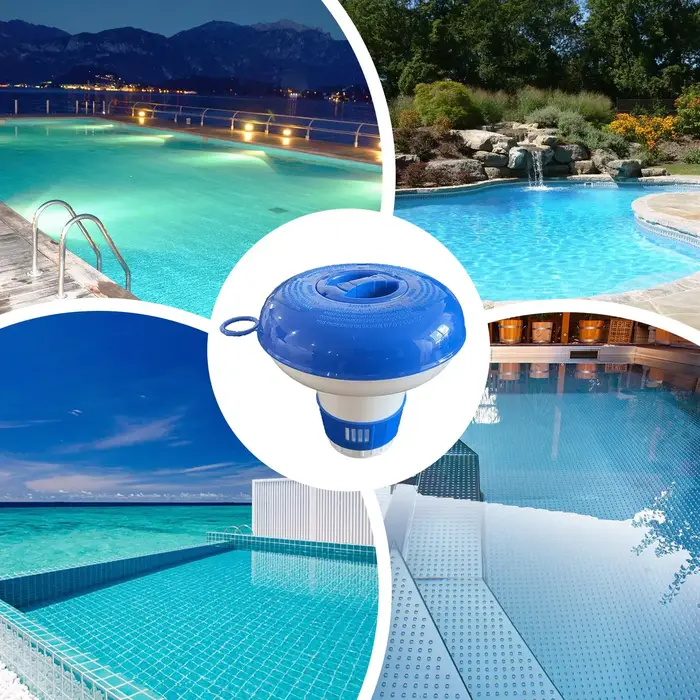 Flotteur de piscine pour pastilles de chlore