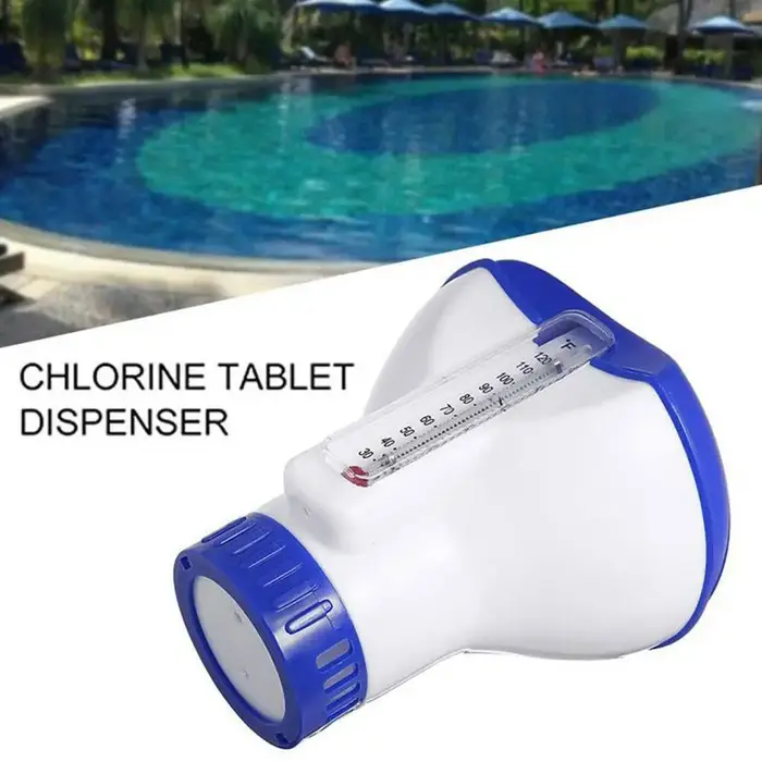 Distributeur flottant pour piscine avec boîte de désinfection Therye.com