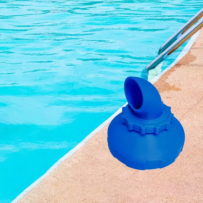 Buse d'entrée de piscine rotative résistante à 360