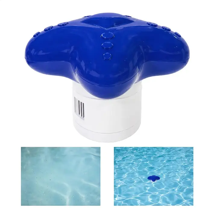 Flotteur de chlore pour piscine en forme d'étoile