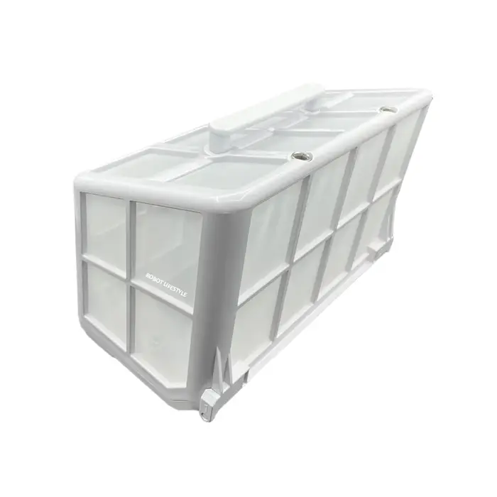 Mir filtrant avec couvercle pour robot nettoyeur de piscine