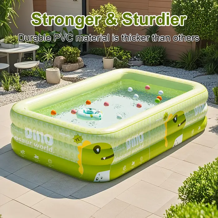 Grande piscine gonflable 1 pièce