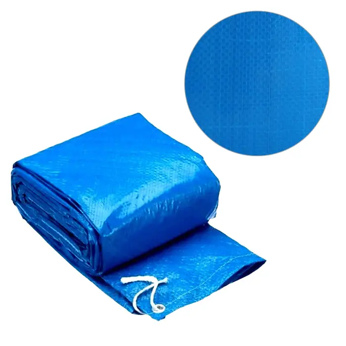 Couverture de piscine anti-poussière de 183cm, couverture ronde imperméable à la pluie, bâche solair