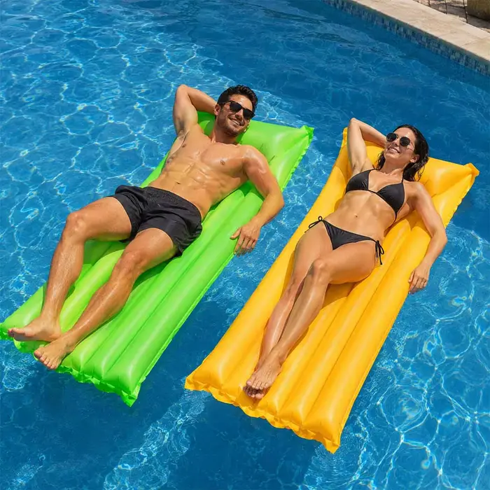 Matelas gonflable de piscine 1 pièce