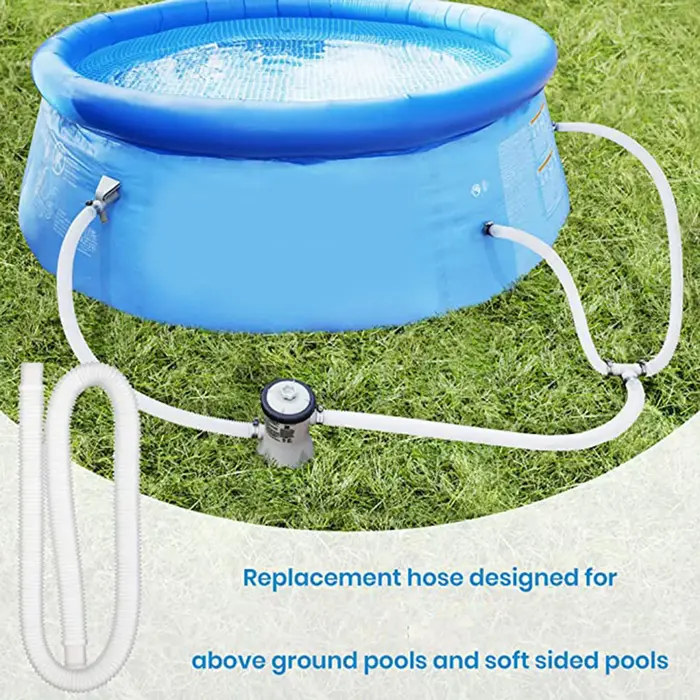 Remplacement de manchette de tuyau de vidange de piscine