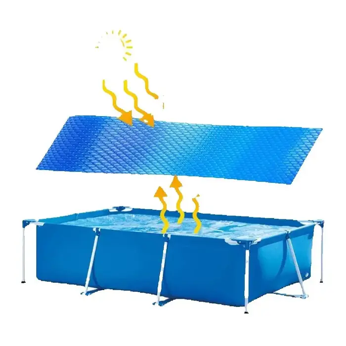 Couverture de piscine solaire bulle