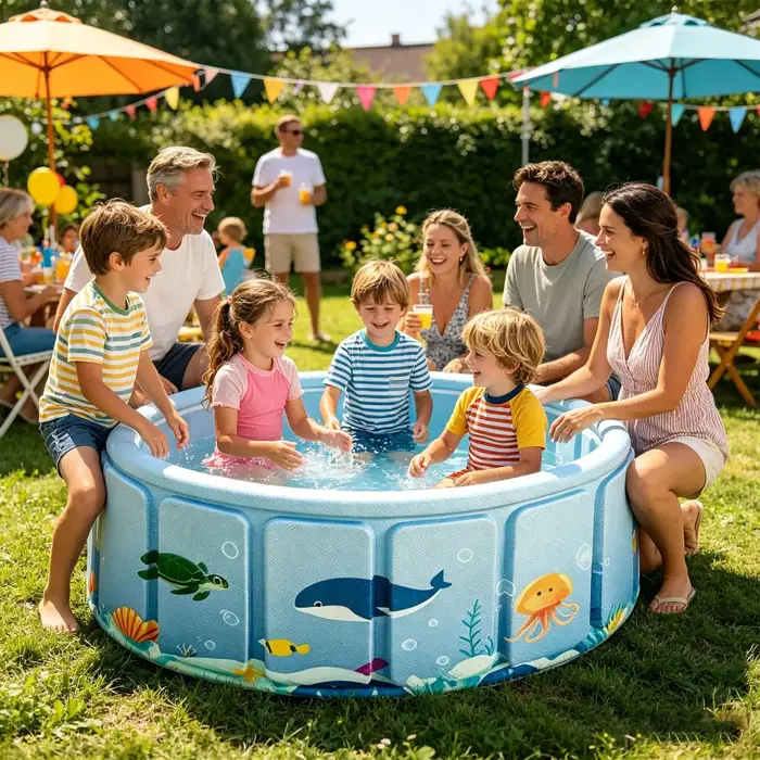 Piscine pliable non gonflable
