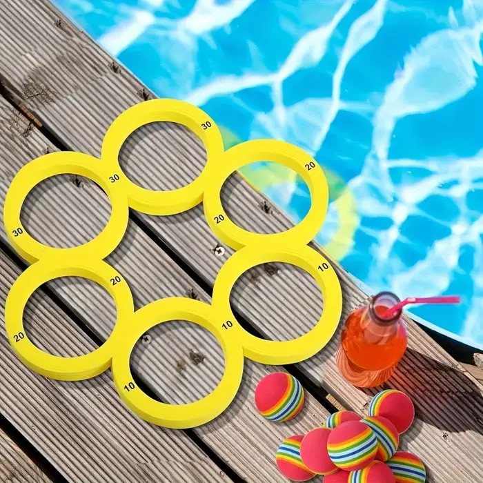 Ensemble de jeu de lancer pour piscine