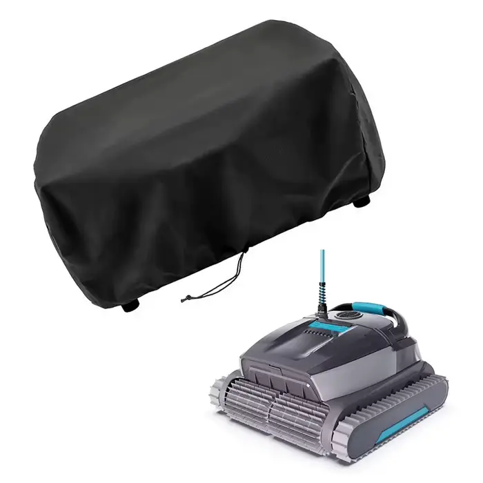 Housse noire pour robot nettoyeur de piscine, protection imperméable, anti-poussière, protection sol