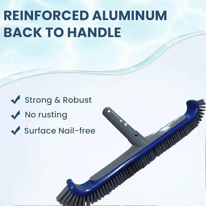 Brosse pour piscine, nettoie les parois