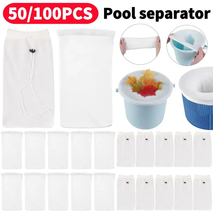 Chaussettes d'écumoire avec filtre pour piscine