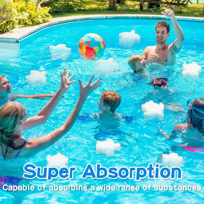 Boules d'élimination des écume de piscine