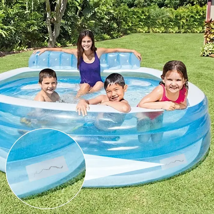 Kit de réparation de piscine en TPU de 1 m