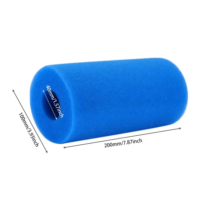 Filtre de piscine pour Intex Type A, réutilisable, lavable, cartouche en mousse, éponge, nettoyeur d