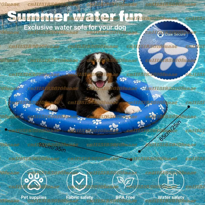 Piscine gonflable pour chien