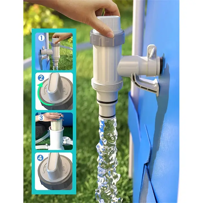 Adaptateur de tuyau de piscine ABQR