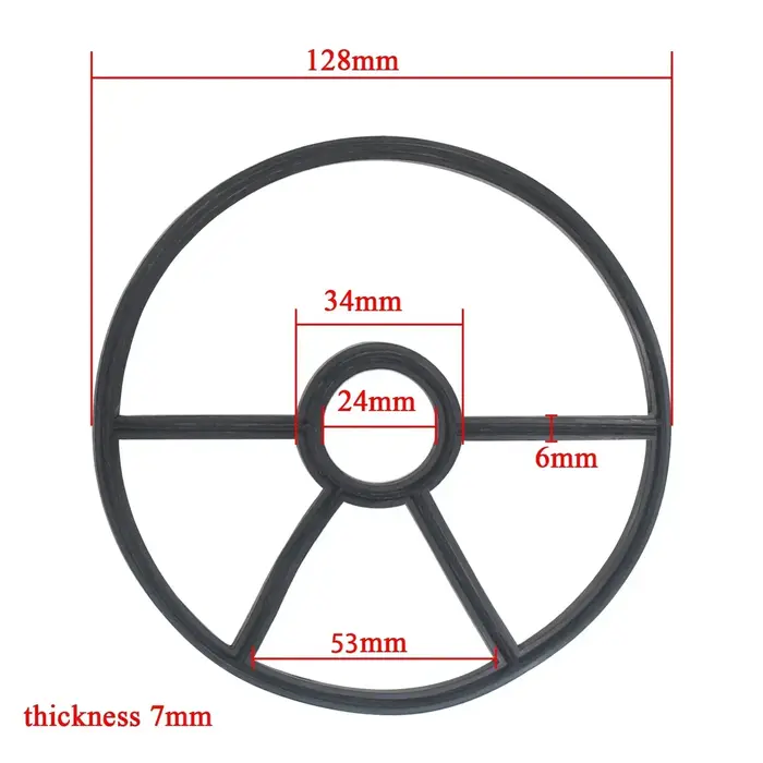 Convient pour 12.8 13.2cm 13.5 joint araignée de valve piscine filtre à sable pièces de rechange vanne de dérivation