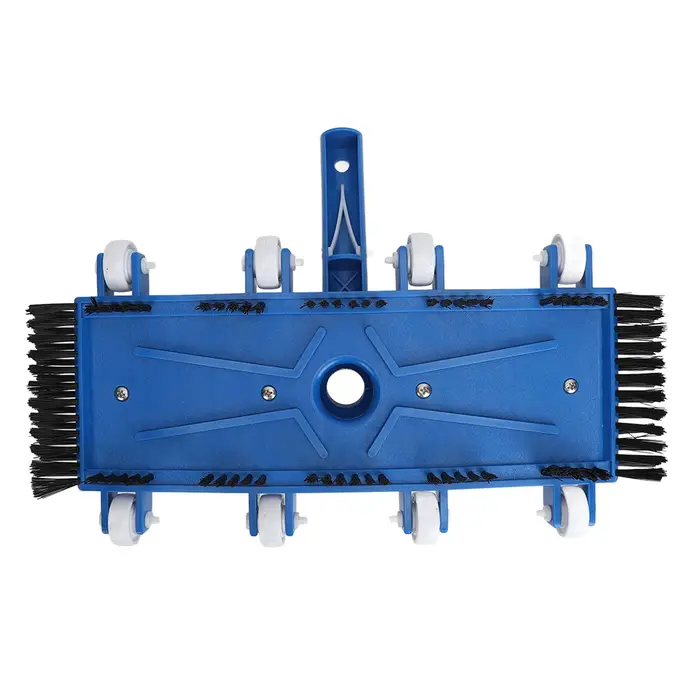 Tête d'aspirateur de piscine en PVC avec brosse