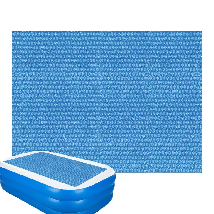 Couverture solaire isolante rectangulaire pour piscine