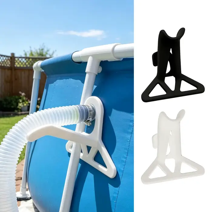 Support de tuyau de piscine anti-pliage
