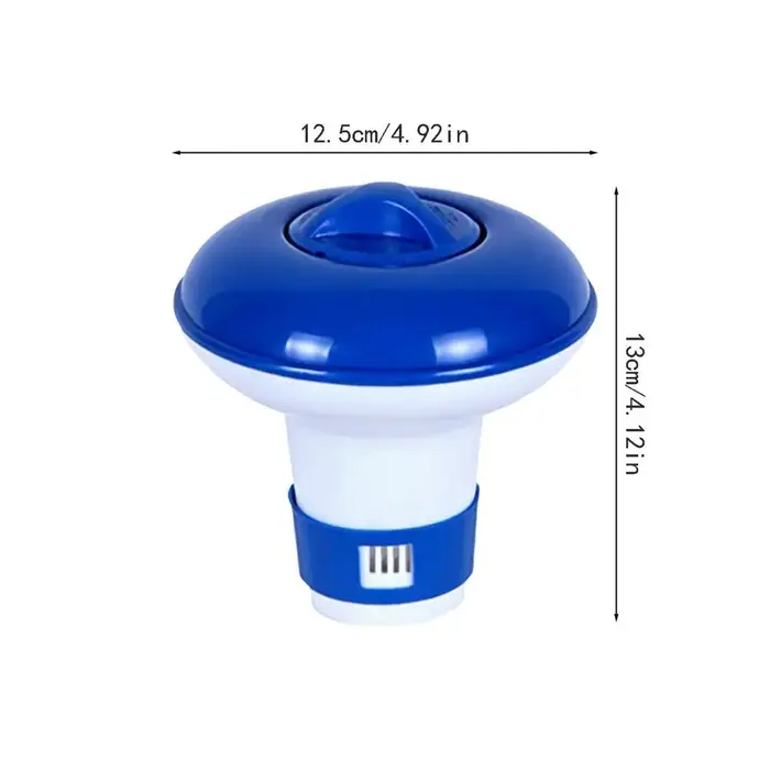 Flotteur de chlore portable et réglable pour piscine, distributeur de comprimés de 5 pouces pour spa