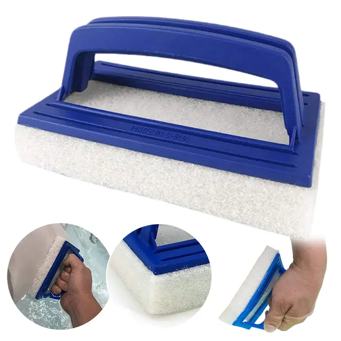 Brosse éponge de nettoyage des murs de piscine