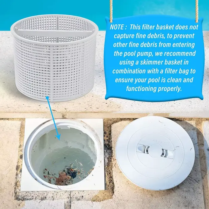 Panier de filtration pour piscine