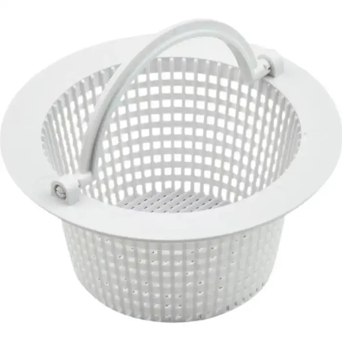 Panier de skimmer pour piscines enterrées, panier de skimmer avec poignée, fournitures pour piscine,