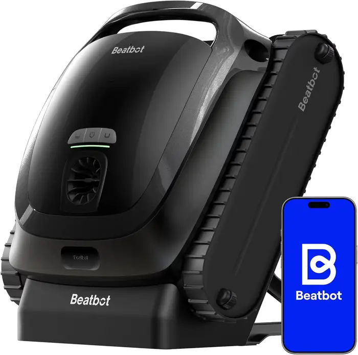 Nouveau robot aspirateur de piscine sans fil NewBeatbot AquaSense 2, nettoyage double passage de la 