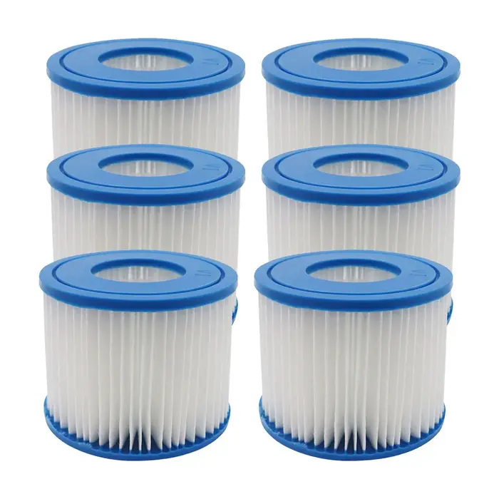 Filtre de piscine de remplacement adapté à la cartouche filtrante Bestway Flowclear taille VI Lay-Z-Spa - Miami Vegas Palm Springs