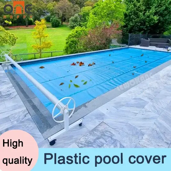 Couverture de piscine automatique en PVC durable résistant aux UV
