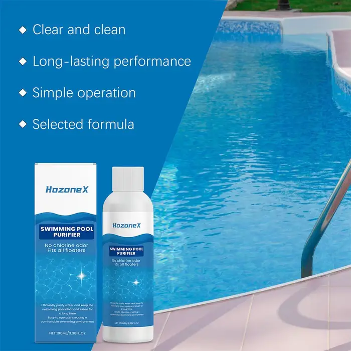 Agent clarifiant liquide pour piscine