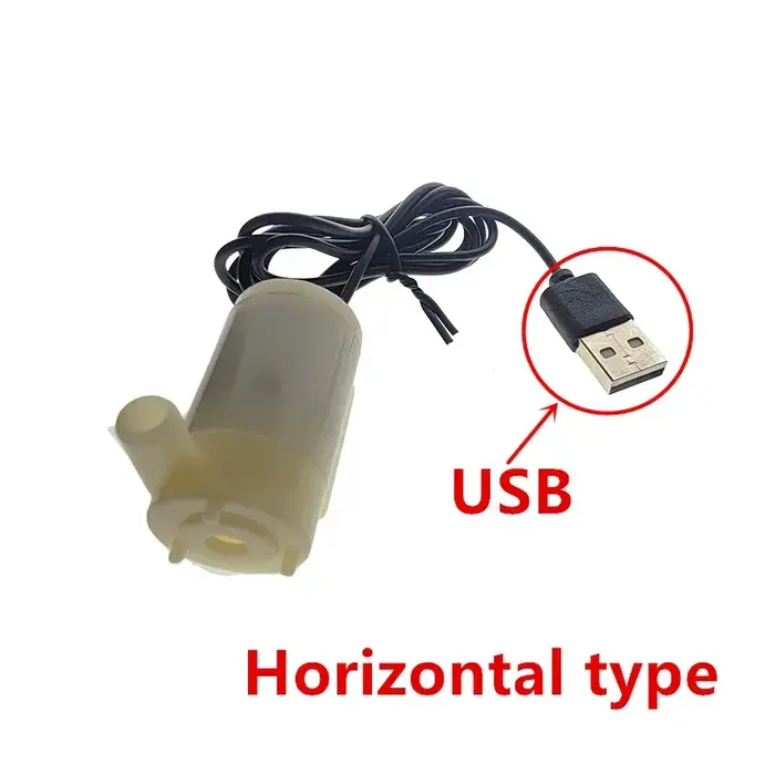 Micro pompe à moteur à courant continu Submersible et amphibie