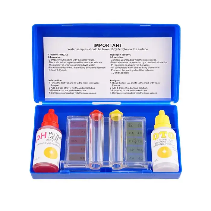 Kit de test de qualité de l'eau PH Combo ine
