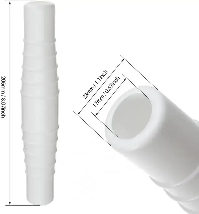 Raccord de tuyau de piscine 1-1/4" ou 1-1/2" pour aspirateurs