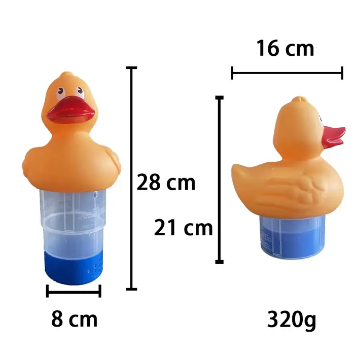 Distributeur de flotteurs chimiques pour piscine