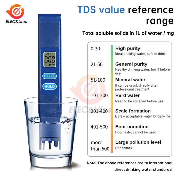 Testeur d'eau de piscine numérique précis