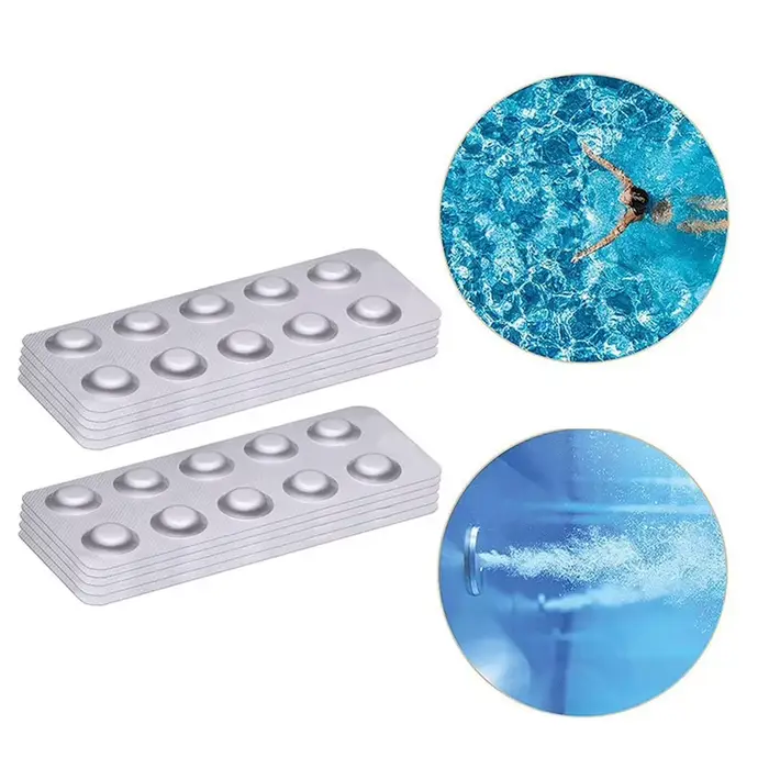 Tablettes de test de pH pour l'entretien des spas et des piscines