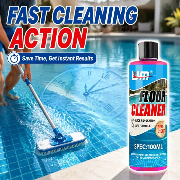 Concentré de nettoyant pour fond de piscine