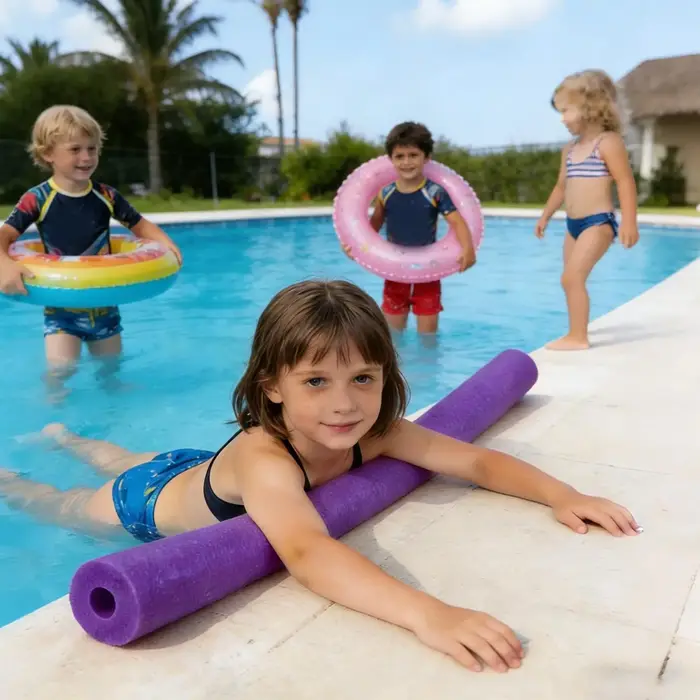 Bâtonnets de flottaison en mousse pour piscine