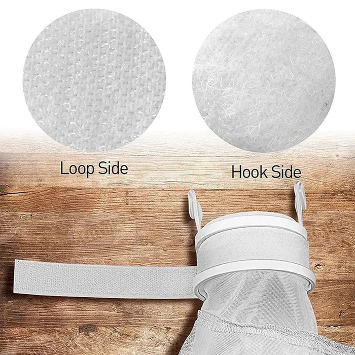 Sac filtrant à fermeture éclair pour nettoyeur de piscine