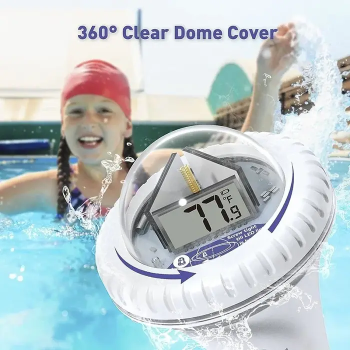 Therye.com-Moniteur de température de baignoire de piscine flottante sans fil