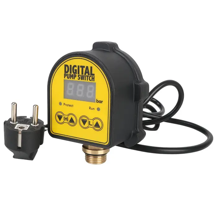 Pour pompe à eau marche/arrêt 220V numérique automatique