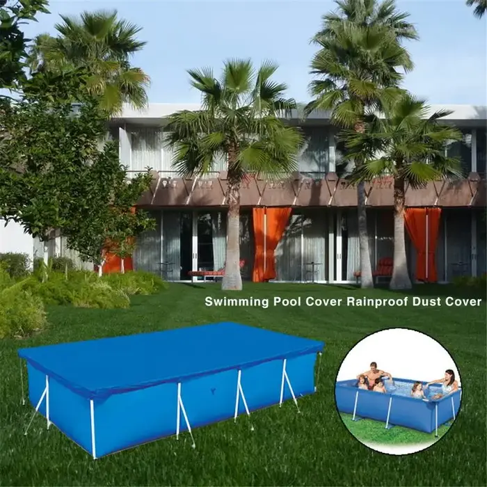 Couverture de piscine en tissu
