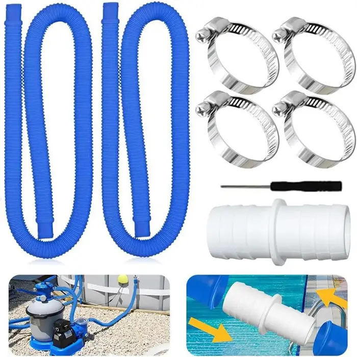 Tuyau de piscine flexible